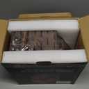 ENOKING Knife Block without Knives, Large Knife Holder- 25 Slots Acacia Wood Universal Knife Block, Butcher Block Countertop for Knife Storage Organizer