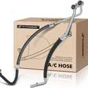 A-Premium A/C Suction Hose & Discharge Line Hose Assembly Compatible with Dodge Ram 2500/Ram 3500 2003-2005, Ram 4000 2005, 5.9L, OHV, Diesel