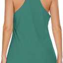 UURUN Mini Dress for Women, One Piece Sleeveless Adjustable Spaghetti Strap with 2 Pockets (XL)