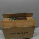 Juegoal 2 Pack Pre-lit Christmas Tree Urn Filler, Lighted Artificial Xmas Pine Trees with Tripod Stake, 8 Modes & Timer, Battery Powered Outdoor Light Up Planter Filler Festival Holiday Decor