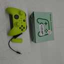 Wireless Controller for With Xbox One, Xbox Series X/S, Xbox One X/S, PC, With RGB LED Light, Mappable Buttons, With 2.4GHZ Wireless Adapter Gamepad (Electric Volt)