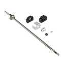ANWOK 1Set Ball Screw SFU1605/1000mm Ballscrew with Metal Ballnut + BK/BF12 End Support + Coupler, Length 1000mm/39.37 inch Diameter 16mm Pitch 5mm with End Machined
