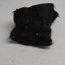 6.6Ft Halloween Light Up Giant Spider, Scary Large Hairy Spider with Green Lighted Eyes for Yard Lawn Halloween Outdoor Decorations, Indoor Party Decor, Black