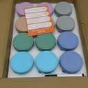 DRKIO 12 Pack Glass Baby Food Storage Containers - 4 Oz Baby Food Jars with Lids Baby Food Maker Microwave Dishwasher Freezer Safe 100% Leak Proof BPA Free Reusable