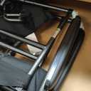 Drive Medical Lightweight Folding Transport Wheelchair - Reliable Mobility Support - Durable Steel Frame - Swing-Away Footrests - Compact Travel Design - Silver