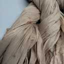 Wokceer Cheesecloth Table Runner 6Pack 10FT Nude Brown Boho Gauze Cheese Cloth Table Runner for Party Long Rustic Sheer Table Runners for Baby Bridal Shower Wedding Easter Table Decor