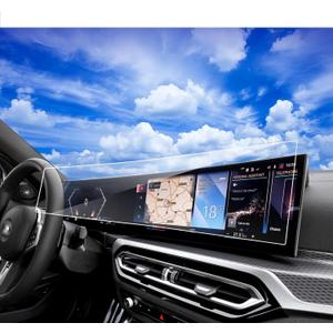 2025 2026 BMW X5 3 Series X3 IX BMW Screen Protector is a Continuous for 2025 X3 2024 BMW ix i4 x7 x5 x6/2023 X7 i4 i7 iX 7 Series 3 series,Idrive 8 TouchScreen Tempered Glass