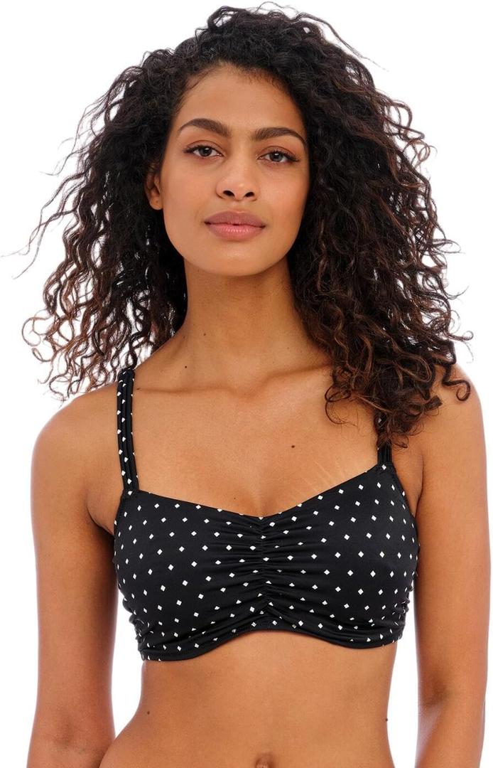 Freya Women's Jewel Cove Concealed Underwire Bralette (30G, Black)