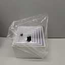 VANITURE 6 PCS Buffet Risers, Large Food Risers for Buffet Table, Display Stand Shelf for Party, Catering, Jewelry & Collectibles, White Acrylic Nesting Boxes for Food Display (10" 9" 8" 7" 6" 5")