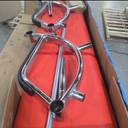 Wonline 3 Seat Waiting Room Chair with Armrest PU Leather Office Furniture, Office Guest Seating Lobby Conference Reception Chairs for Airport Clinic Hospital Bank Salon Barber(Red&Black)