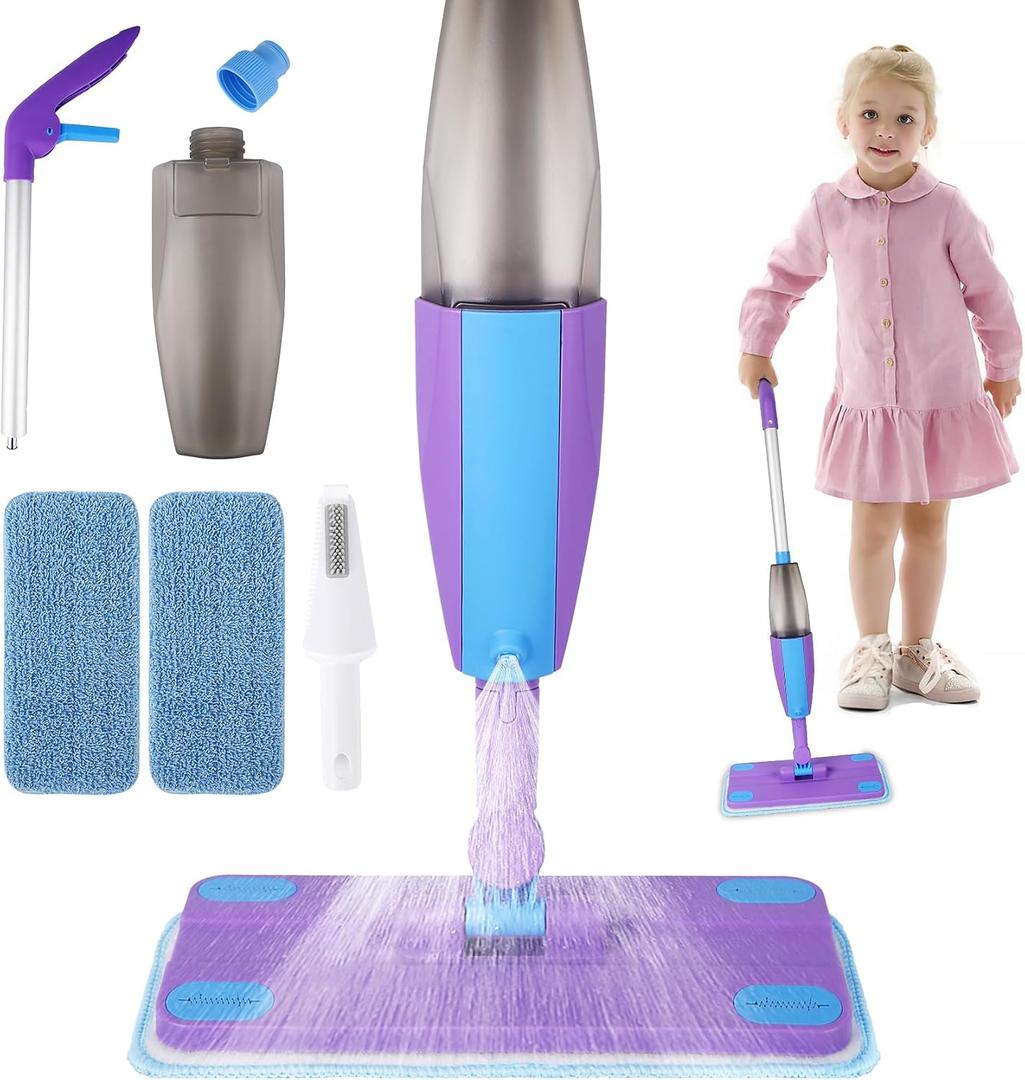 Toddler Cleaning Set Kids Spray Mop that Really Works