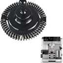 Milk Frother Parts for Ninja Luxe Cafe ES601 ES655 ES701 AccessoriesStainless Steel ABS Material Milk Frother Replacement Whisk Accessories Compatible with Ninja Luxe Cafe ES601 ES655 ES701