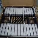 FXW Garden Fence 24in(H) x 14.8ft(L), 8 Panels Decorative Dog Fence Outdoor for The Yard  Heavy Duty Metal Animal Barrier for Dog and Rabbit, Easy Setup, Black