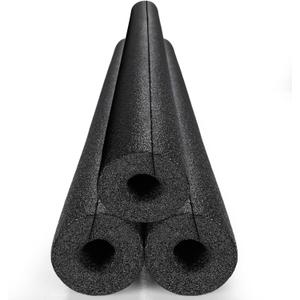 Pangda 3 Pack Pool Noodles Foam Noodles Swim Clamp Jumbo Hollow Foam Large Pre Slit Clamp Protection for Swimming Floating Craft Projects Padding Bumper (55 Inch, 1" OD X 0.4" ID, Black)