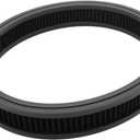 14" X 2" Air Filter Element Air Cleaner High Flow Replacement Washable and Reusable Round Cotton Fiber - Fits for Buick Chevrolet GMC F-ord Mopar Oldsmobile Pontiac-Black
