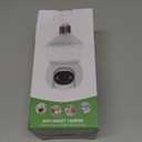 Light Bulb Security Camera, 2.4G/5GHz WiFi 2K Security Cameras Wireless Outdoor Indoor,Bulb Cameras for Home Security,AI Human Detection,Siren Alarm,2 Way Talk,Color Night Vision,Compatible with Alexa