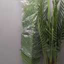 5ft Artificial Palm Tree Indoor Plant Tall Fake Tropical Paradise Palm Tree in Pot with Real Bark Design Faux Areca Palm Tree for Home Office Living Room Bedroom Farmhouse Modern Decor 1pcs