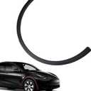 FZJDSD Black Rear Right Side Wheel Opening Molding Fender Flare 1494188-00-B Compatible with Tesla Model Y 2020-2022, 1pc Rear Passenger Side Fender Flare