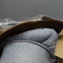 Baby Lounger Feeding Pillow, Breastfeeding Reflux Pillow for Reducing Spit-Up, Grey