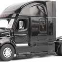Diecast Masters 1:50 Scale Kenworth T680 - Black| Officially Licensed Transport Series | Deep Cerulean Blue Model 71108