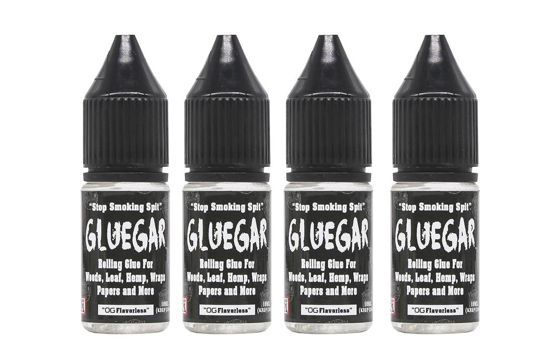 GlueGar- Rolling Glue 10 ML Squeeze Bottle (4 Pack OG Flavorless)