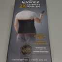 Heating Pad for Back Pain Relief: 2X Graphene Far Infrared Max 160 with 8 Heat Settings - Soft Wearable Wrap Around for Period Cramps & Stiffness Relief - 12"x44" 4H Auto Off for Women at Home (Black)