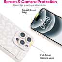 OOK Compatible with iPhone 16 Pro Max Leopard Case with Wrist Strap, White Leopard Cheetah TPU Shockproof Protection Slim Cover with Camera Protection for Women Girls, for 6.9inch