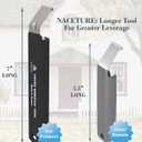 NACETURE Vinyl Siding Removal Tool 2 Pack  7 Inch Heavy Duty Steel Hand Tool for House Siding Installation and Repair