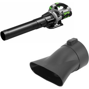 Fit Flat End Nozzle, Lightweight ABS PC Replacement Attachment for Cordless Leaf Blowers, Enhanced Airflow Design for Wet Leaves and Debris Clearance