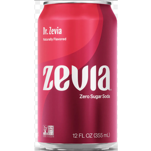 ZEVIA, Zero Sugar Soda, 12FL OZ(355 mL), 24 Pack, by 02/28/27