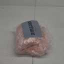 MACTING Faux Fur Christmas Tree Skirt 30 Inch Pink Plush Skirt Fluffy Soft Double Layer Small Tree Mat Base Cover for Merry Christmas Party Holiday Home Indoor Halloween Xmas Tree Decorations