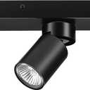 Globe Electric Plug-in Track Lighting, 4-Light Adjustable Track Bar, Matte Black 24-Inch Fixture with 15-Foot Cord, Modern Ceiling Light for Apartments & Rentals, 2.85 x 24 x 5.24 inches