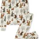 The Children's Place unisex-baby Family Matching, Christmas and Holiday Pajama Sets, Cotton (6)