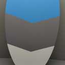 BPS New Zealand ‘Gator PRO’ High Performance Fiberglass Skimboard with Padded Carry Bag Made from Recycled Plastics Performance Skimboard with Custom Traction Pads for Kids Adults (44 Inch)