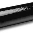 Auto Dynasty 3 inches Straight 12 inches Long Turbo/Intercooler/Intake Piping Coupler Silicone Hose (Black)