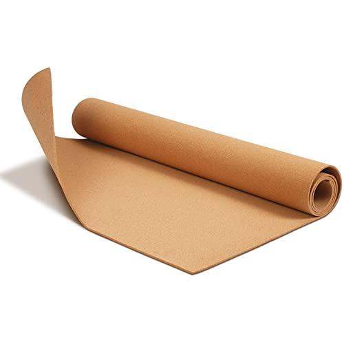 Pinkunn Cork Board Roll 94 x 48, Thick Bulletin Board Cork Sheet for Wall Dart, Crafts, DIY Projects(6 mm)