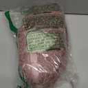 EverFoams Womens Soft Curly Full Slippers Memory Foam Lightweight House Shoes Cozy Loafer with Polar Fleece Lining (5-6, Pink)