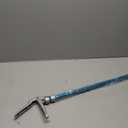 60" Snake Tongs, Professional Aluminum Alloy Standard Reptile Grabber Rattle Snake Catcher Wide Jaw Handling Tool (Blue)