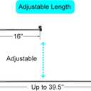 YYST Gift Wrapping Paper Wall Mount Storage Station, Organizer, Dispensing Rack for Gift Wrapping Paper up to 40 Inch(100CM) Wide.