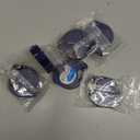 Clear Label Maker Tape Compatible for Dymo Label Maker Refills Clear Transparent 16952 S0721530 Letra Tag Refills 12mm x 4m for Letra Tag LT-100H LT-100T Plus LT-110T QX50 2000 XR, 9 Pack (Black on Clear)