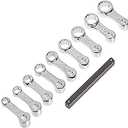 Stanley Proto J5100 3/8" Drive SAE Torque Adapter Set, 12 Point, 9PC