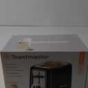 Toastmaster 2-Slice Cool Touch Toaster, Black with Stainless Accent