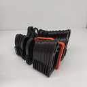 Camco Sidewinder RV Sewer Support Made from Sturdy Lightweight Plastic Curve Around Obstacles and Won't Creep Closed 15 Feet Black (43041)