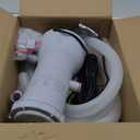 Dark fragrance 1000 Gallons Pool Filter Pump Above Ground, Swimming Pool Filter Cartridge Pump, Electric Pool Water Pump Filter for Pools Sand Cleaning Tool Set