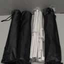 4PCS White Easel Stand for Wedding Sign Stand, 66 Inch Adjustable Metal Easels for Display, Portable Folding Easel for Wedding, Display Show, Arts, Poster with Portable Bags