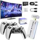 Retro Gaming Console, Retro Gaming Stick with 20,000+ Classic Game and 23 Game Emulators, Plug & Play 4K HDMI Output Game Console Stick with Dual 2.4G Controllers