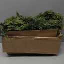 9FT Christmas Cedar Garland Artificial Real Touch Thickness Realistic Greenery Pine Garland for Mantle Fireplace Outdoor Indoor Christmas Decorations (9FT With Wire)