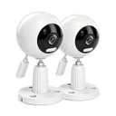GUOANVISION Cameras for Home Security, Indoor Camera with Audio, 5G/ 2.4G WiFi Security Camera Indoor/ Outdoor, 3MP Color Night Vision, Motion Detection, Siren Alarm, Waterproof, SD Recording (2 Pack)