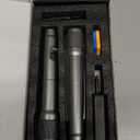 Wireless Microphone, Dual Handheld Dynamic Mic with Rechargeable Receiver, 40H Duration, 200ft Range, Plug and Play, Karaoke Microphone for Singing, Karaoke, Meeting, Church, Wedding (Silver)