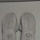 shevalues Summer House Slippers for Women Men Breathable Waffle Indoor Slippers Slip-on Open Toe Home Shoes (10-10.5 Women/8.5-9 Men, Grey)